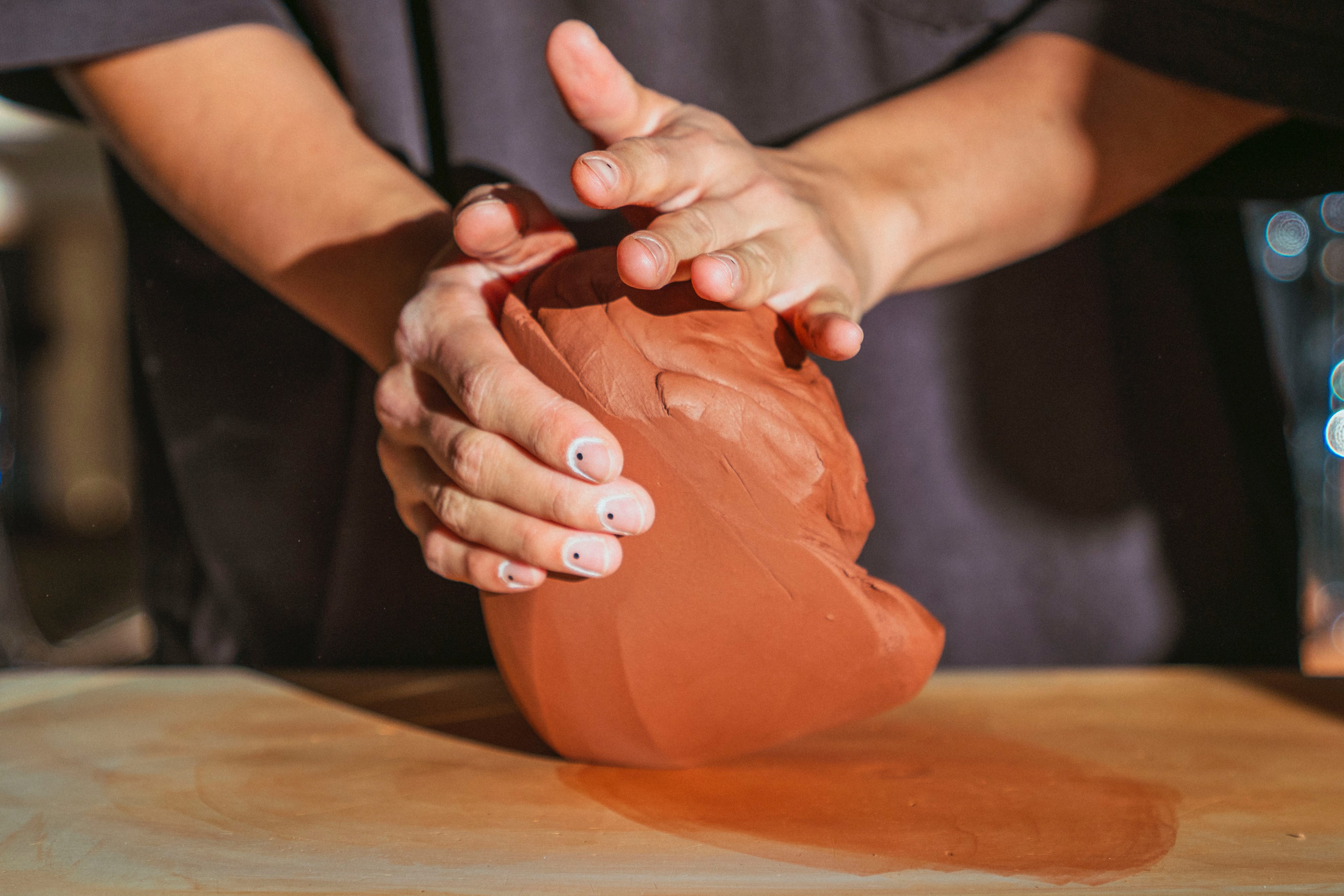 Person making Bouquette