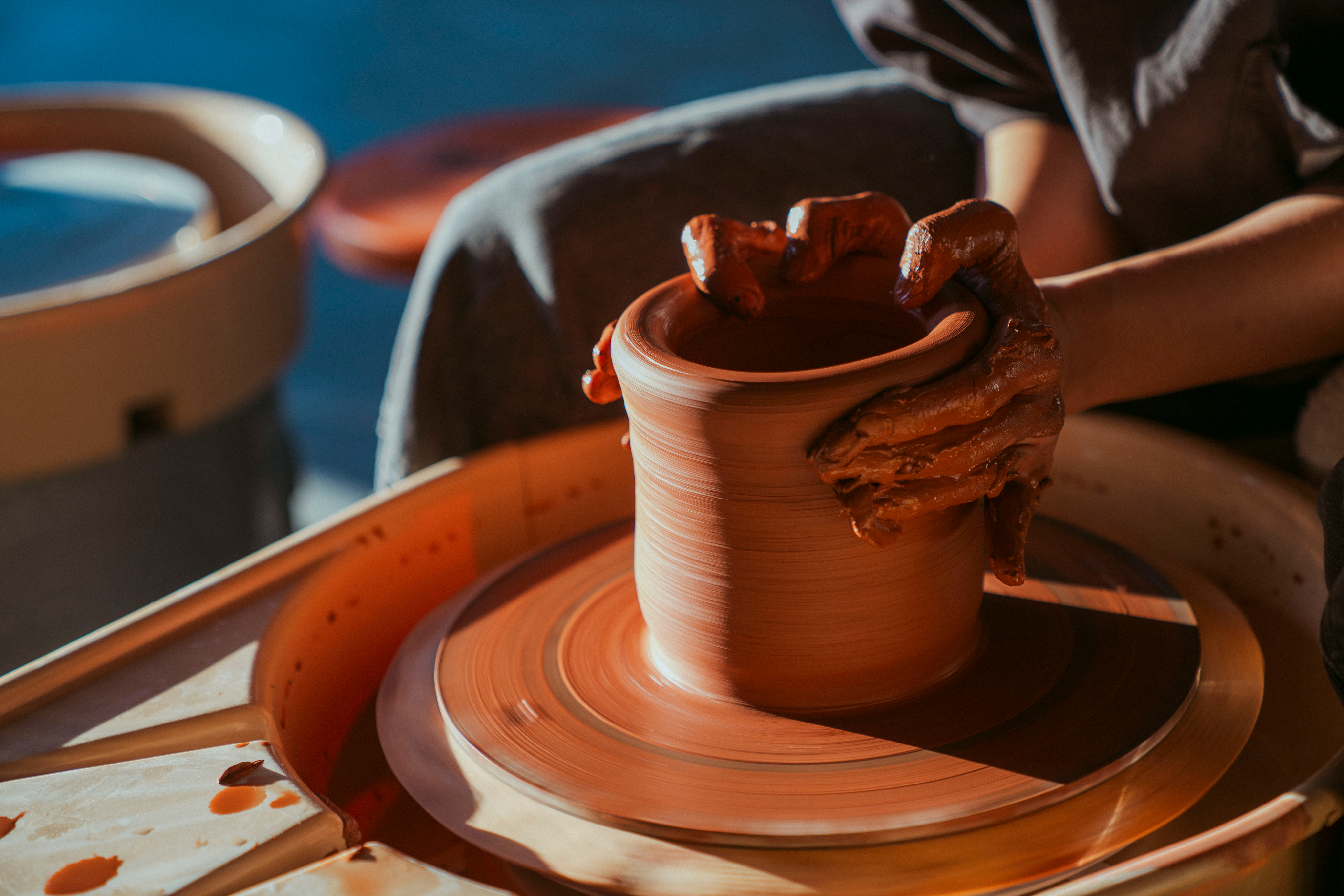 Person making Bouquette